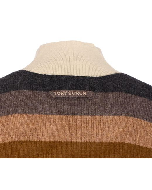 Tory Burch Multicolor Wool Sweater