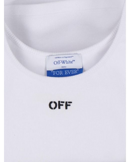 Off-White c/o Virgil Abloh White Top