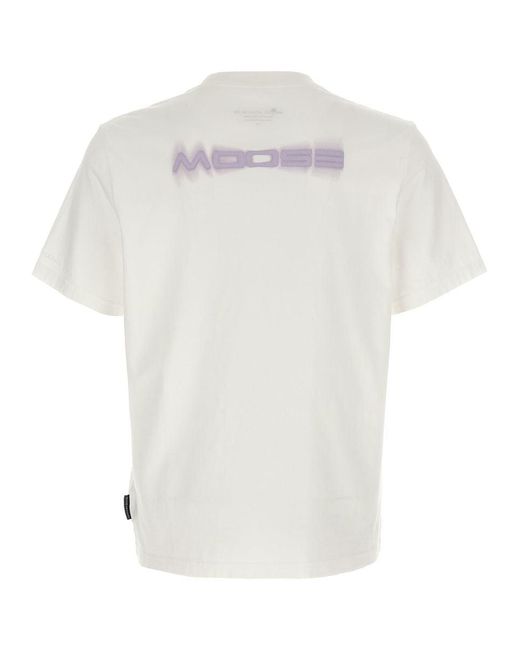Moose Knuckles White 'Maurice' T-Shirt for men