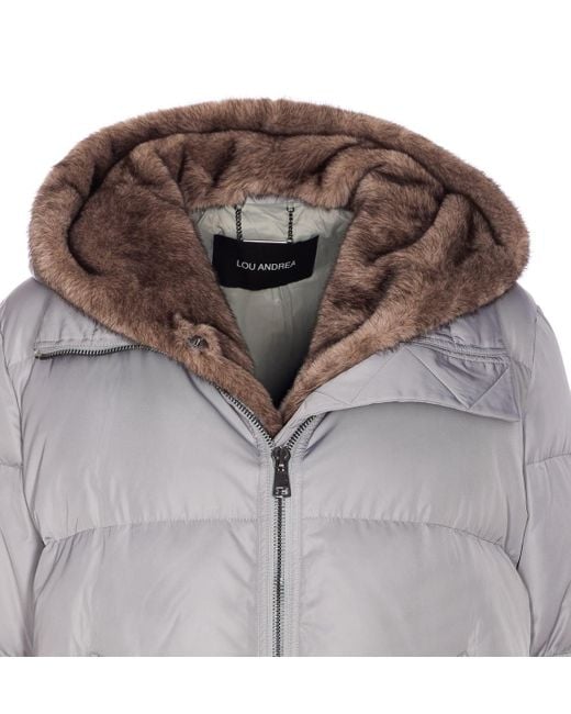 Lou Andrea Gray Coats