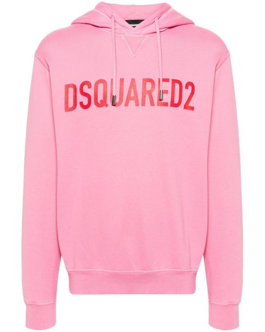 DSquared² Pink Sweaters for men
