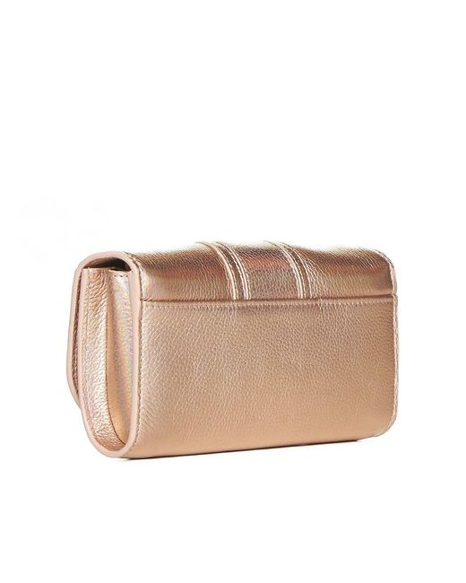 See By Chloé Natural Hana Leather Wallet On Chain
