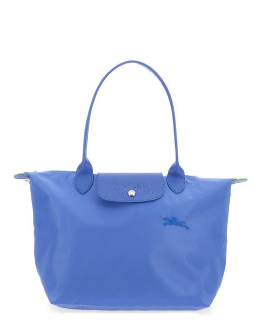 Longchamp Blue "le Pliage" Bag