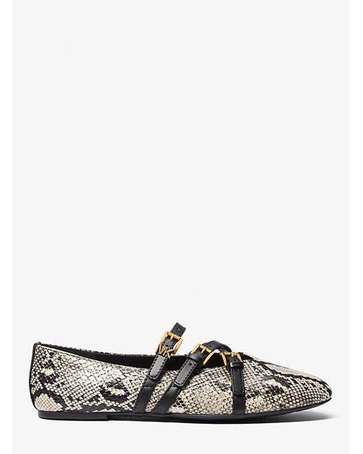 Michael Kors Natural Flat Shoes