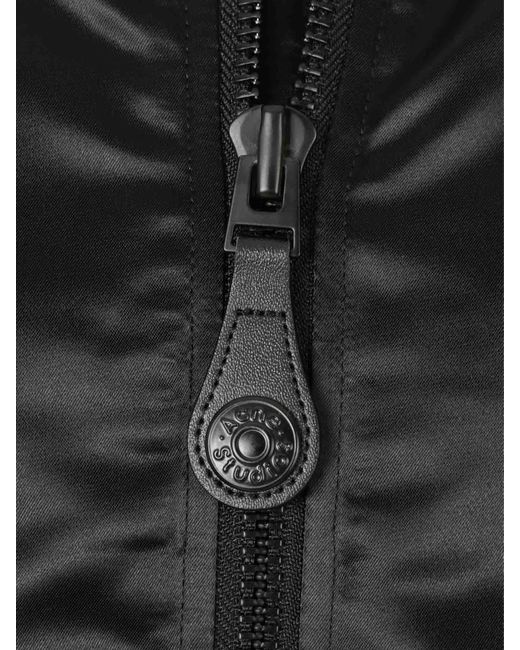 Acne Black Long Coat By for men