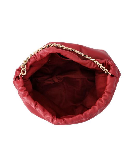 A.P.C. Red Ninon Chain Bag