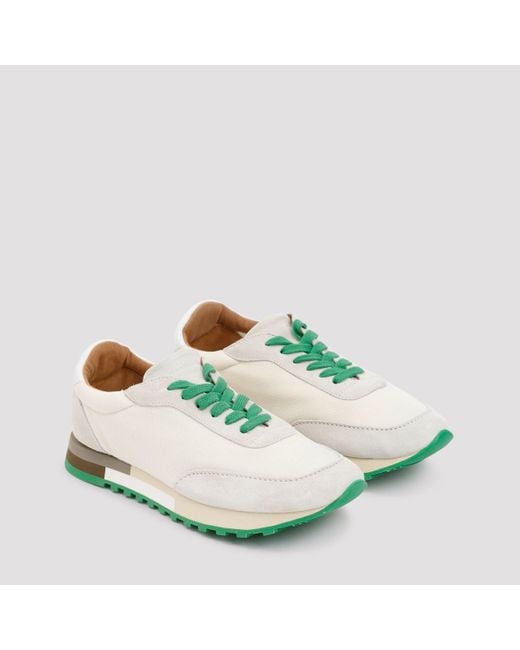 The Row White Owen Runner Shoes