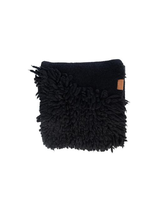 Loewe Black Scarves & Foulards