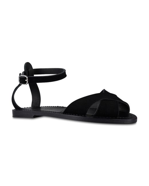 K. Jacques Black Sandals Simela Shoes