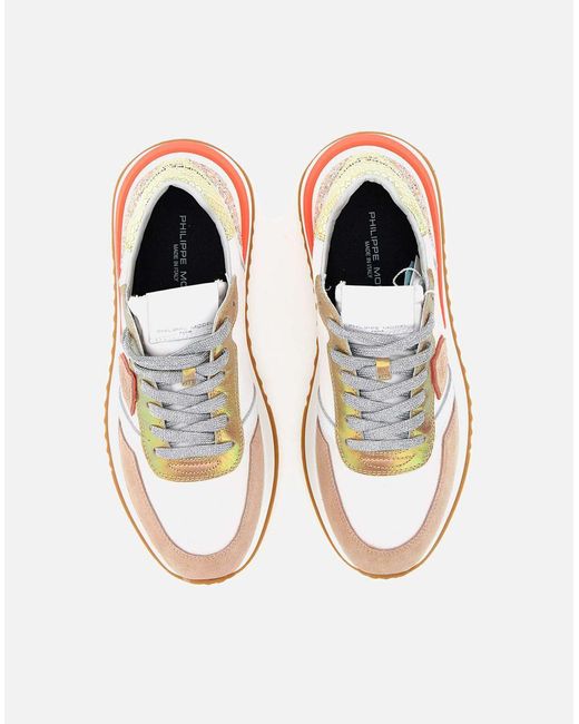 Philippe Model White Sneakers