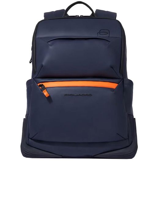 Piquadro Blue Backpack For Computer And Ipad Pro 12.9" Bags