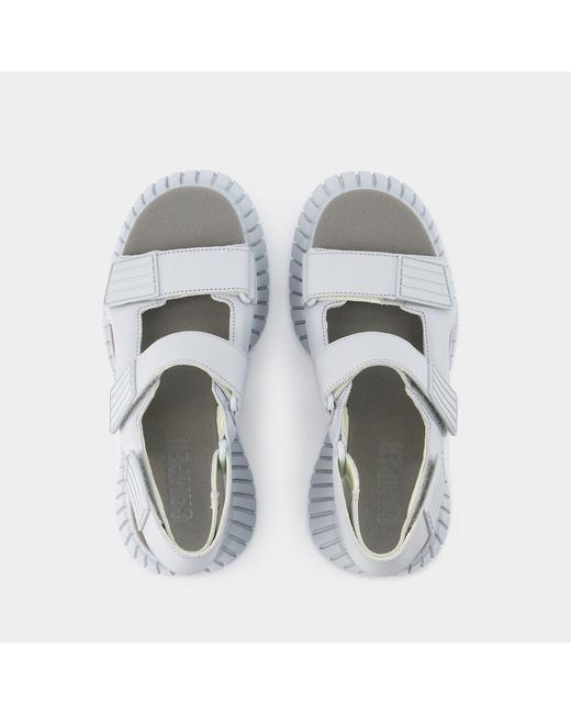 Camper White Bcn Sandals