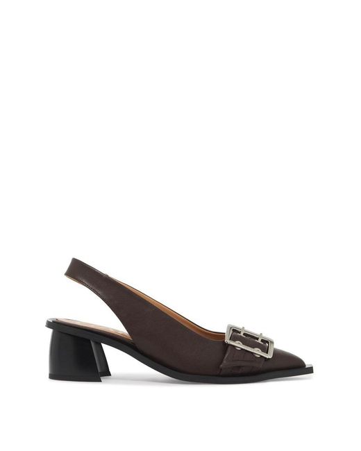 Ganni Multicolor Slingback Decollet
