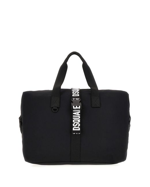DSquared² Black Shoulder Bags for men