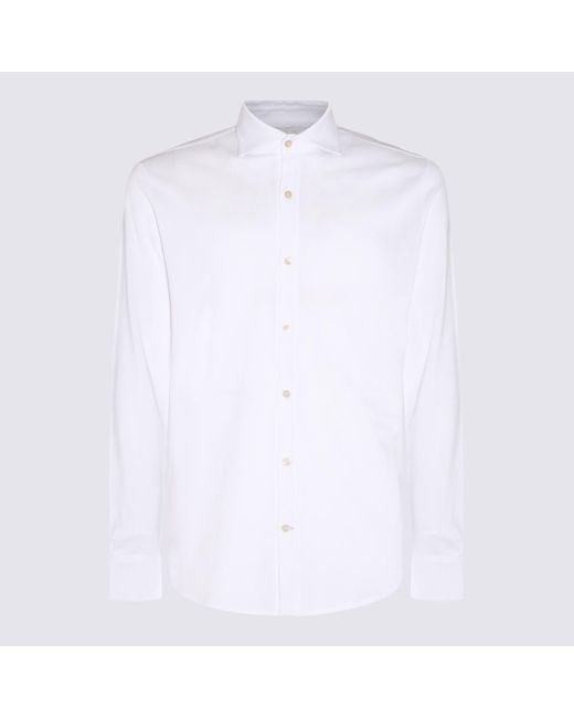 Eleventy White Shirts for men