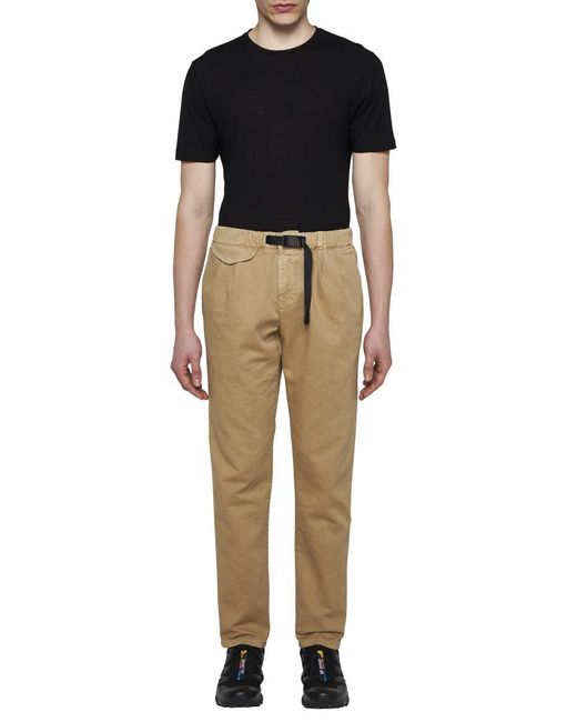 White Sand Natural Sand Trousers for men