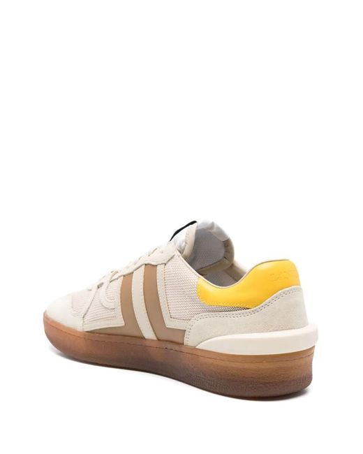 Lanvin Pink Clay Sneakers With Translucid Sole for men