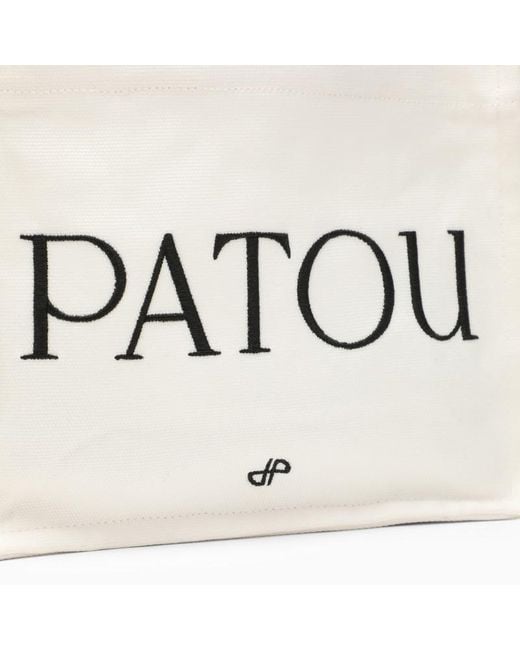 Patou White Handbag With Logo
