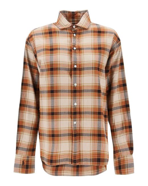Polo Ralph Lauren Brown Check Flannel Shirt
