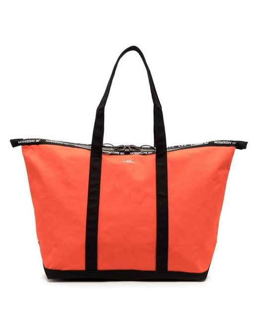 A.P.C. Red X Jw Anderson Logo-print Tote Bag for men
