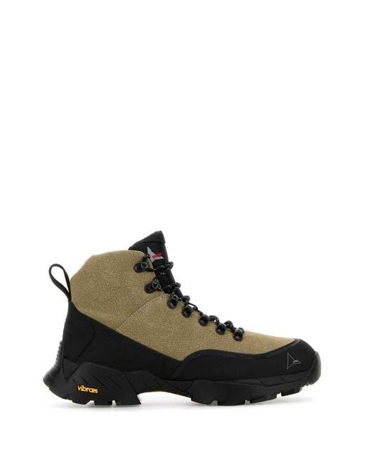 Roa Black Boots for men