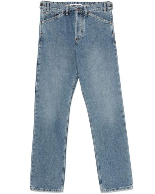 Moschino Blue Trousers for men