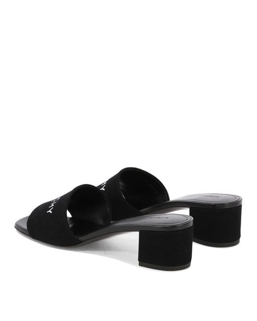Givenchy Black "4G" Sandals