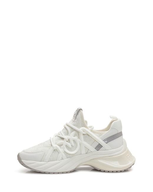 Pinko White Kenzo Kourt Curve Sneakers