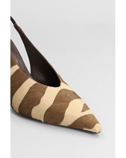 Jimmy Choo Brown Isa 80 Pumps