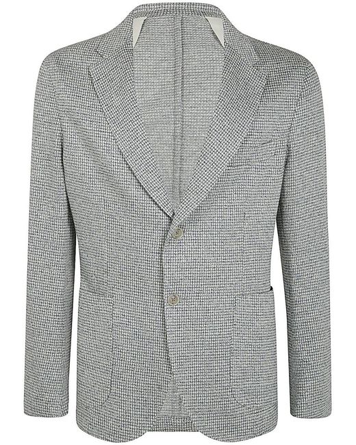 Barba Napoli Gray Jacket Dynamic for men