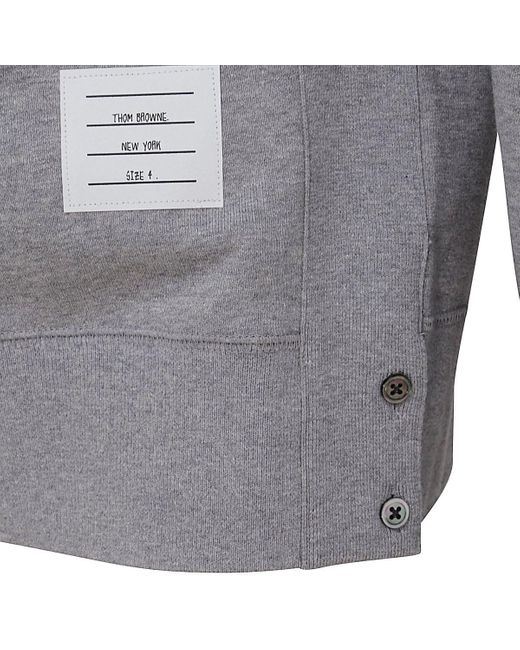 Thom Browne Gray Sweaters Grey for men