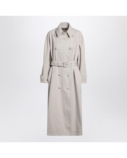 Dolce & Gabbana Gray Trench