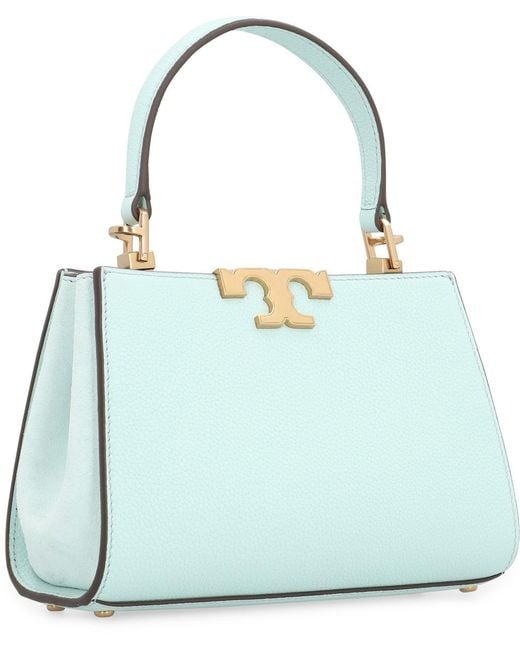Tory Burch Blue Eleanor Leather Mini Handbag