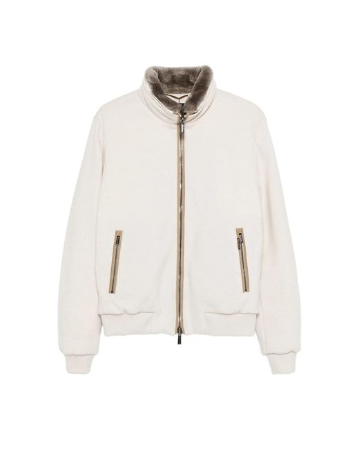 Moorer White Outerwears for men