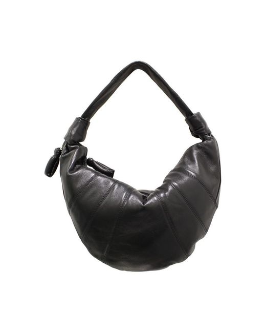 Lemaire Black Fortune Croissant Bags