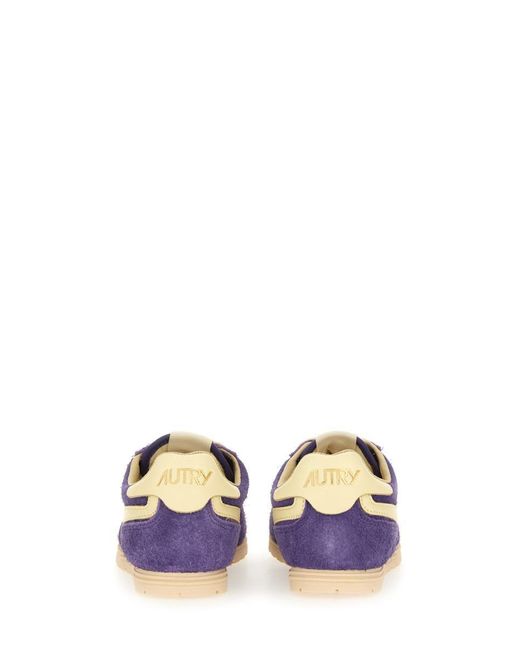 Autry Purple Windspin Low Sneaker