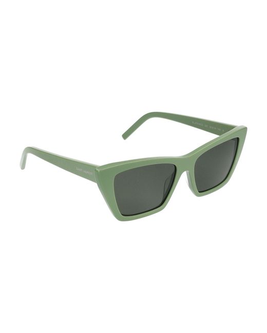 Saint Laurent Green Saint Laurent Sunglasses