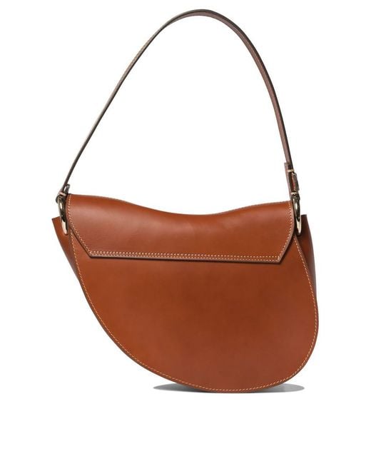 Boldrini Selleria Brown "Sveva" Shoulder Bag