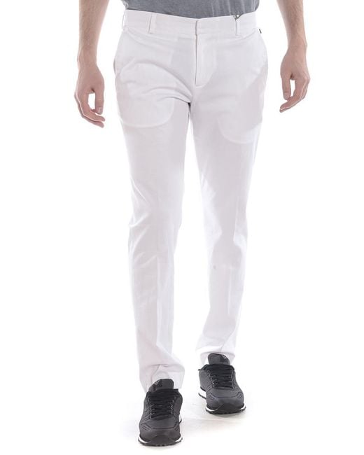 Daniele Alessandrini White Jeans Trouser for men