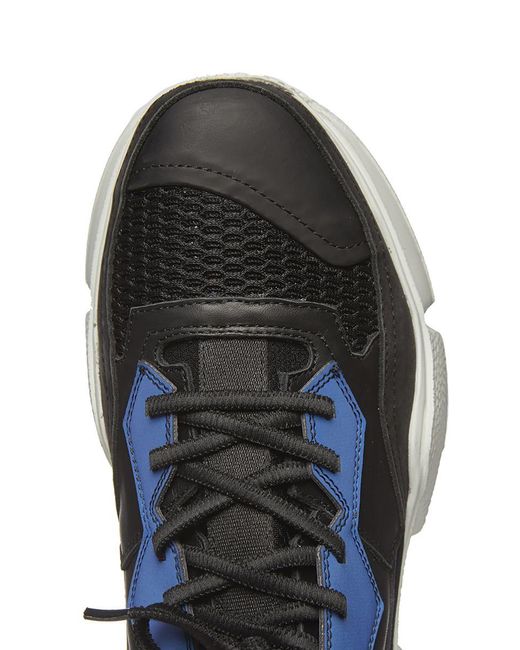 Bruno Bordese Blue Bb Washed Sneakers for men