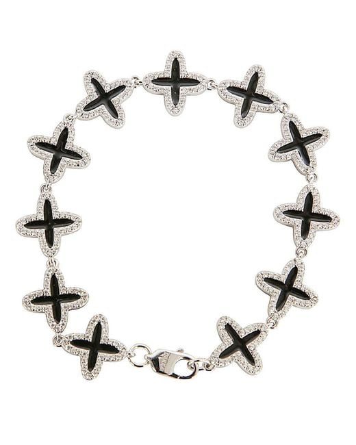 DARKAI White Clover Tennis Bracelet Accessories for men
