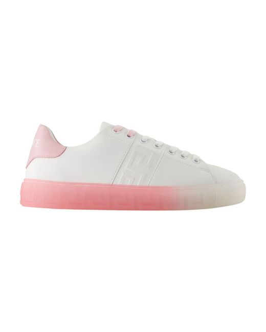 Versace Pink Free Bio Sneakers