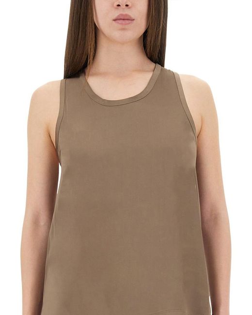 Michael Kors Brown Rower Model Tank Top