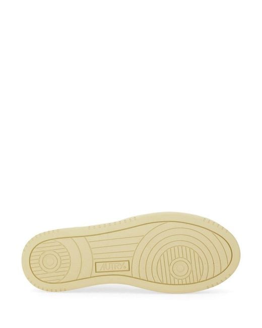 Autry White "Medalist" Platform Sneaker