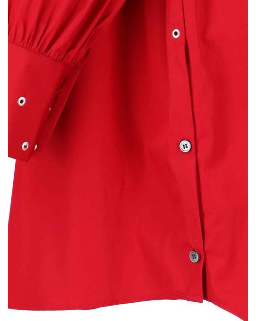 Our Legacy Red 'Frock' Chemisier Dress
