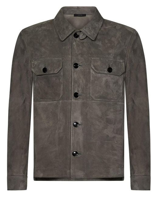 Tom Ford Gray Jacket for men