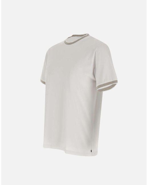 Eleventy White T-Shirts And Polos for men