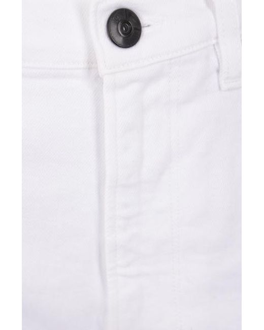 3x1 White Trousers