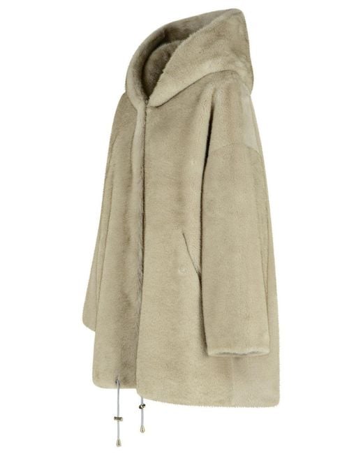 Bully Natural Faux Fur Jacket
