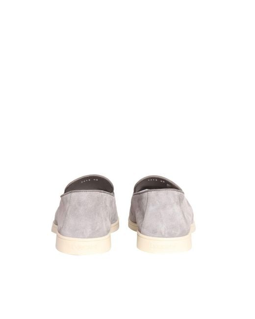 Doucal's White Mocassin for men